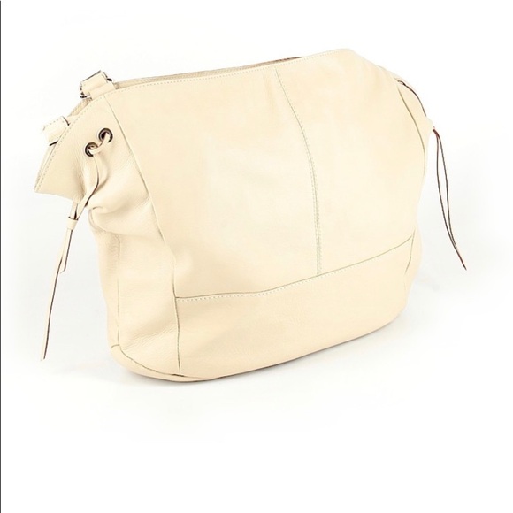 ROBERT PIERI large cream Leather hobo shopper in Excellent condition - Picture 2 of 9